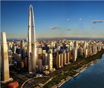 年终再添力作 kk体育
幕墙中标“中国第一高楼”636米武汉绿地中心